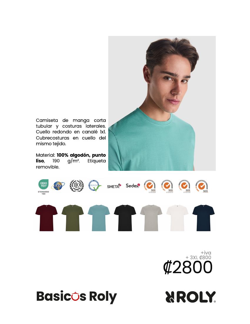 Página 13 del catálogo: Stafford, con descripción, colores y precio